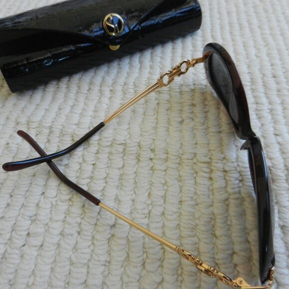St John Vintage brown Tortoise Shell Sunglasses, by Marie Gray made in Italy! - Picture 11 of 16
